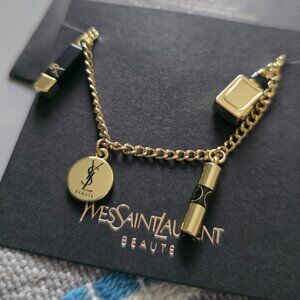 Yves Saint Laurent Beauté limited edition charm bracelet GWP
